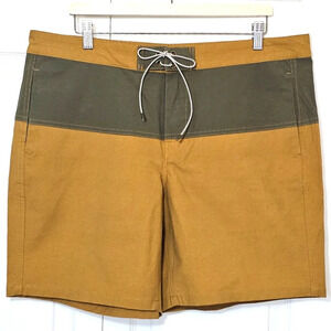 LL Bean Signature Men's Hybrid Board Short 38 NWOT Elastic Waist Pockets Outdoor